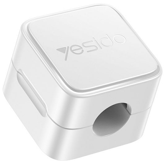 Yesido C216WH Cable Organizer, Set of 4 Pieces, White
