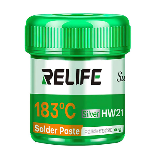 Relife HW21 Solder Paste, 40g, Melting Point 183 Degrees