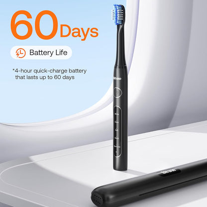 Bitvae D2 Electric Toothbrush, Black