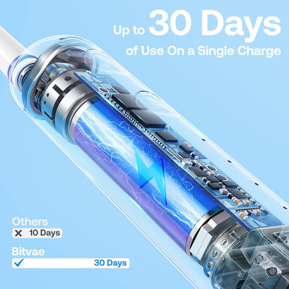 Bitvae R2 Electric Toothbrush, White