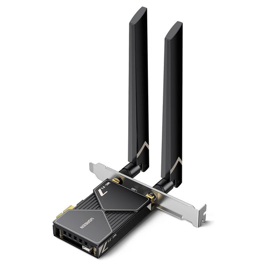 UGREEN BE6500 Network Card (55204), 1 x PCIe, Black
