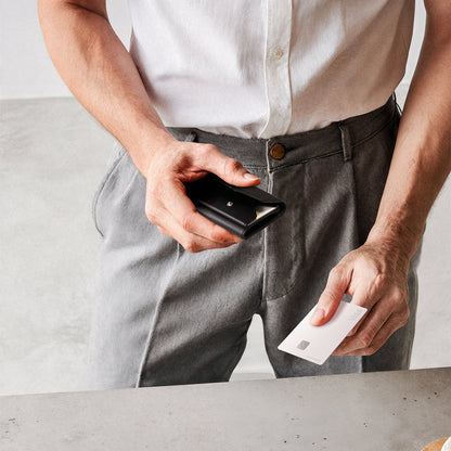 Magsafe Wallet, Spigen, Valentinus Pro, Black