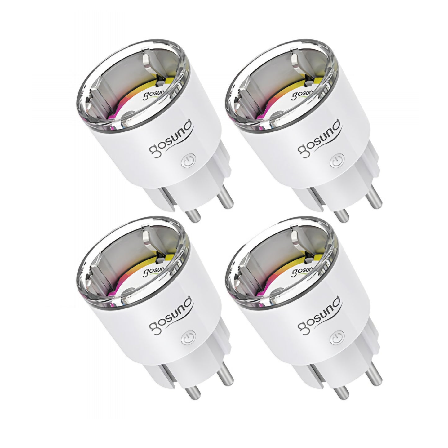 Gosund Smart EP2 Socket, Wi-Fi, Set of 4 pieces