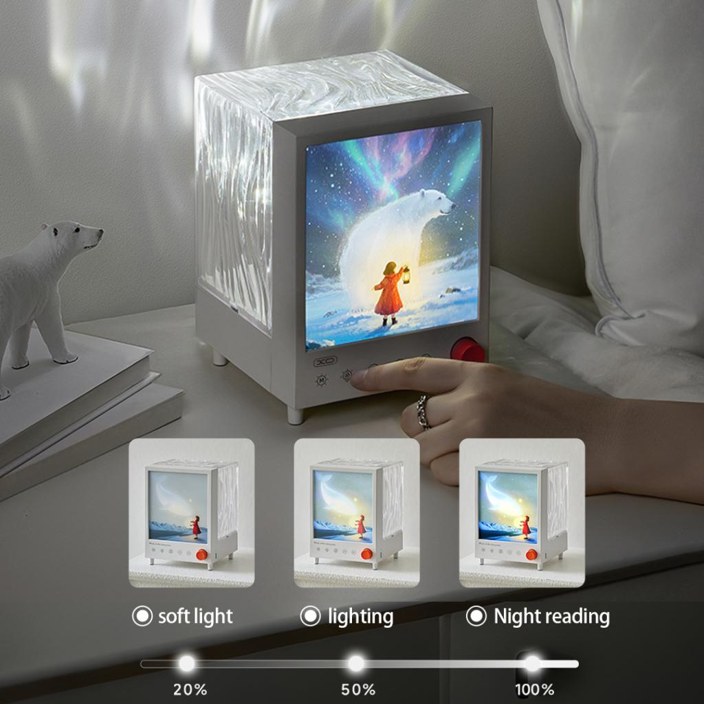 XO Design OZ14 Aurora Laser Projector, White