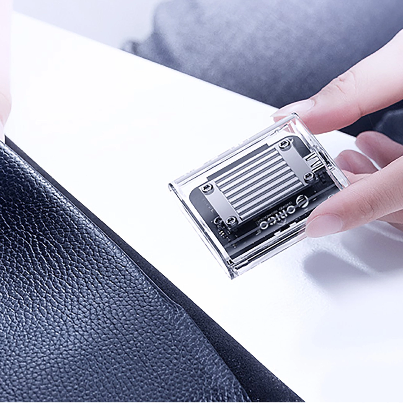 Orico TC20-M2-10G Rack for M.2 NVMe 2230 SSD, Transparent
