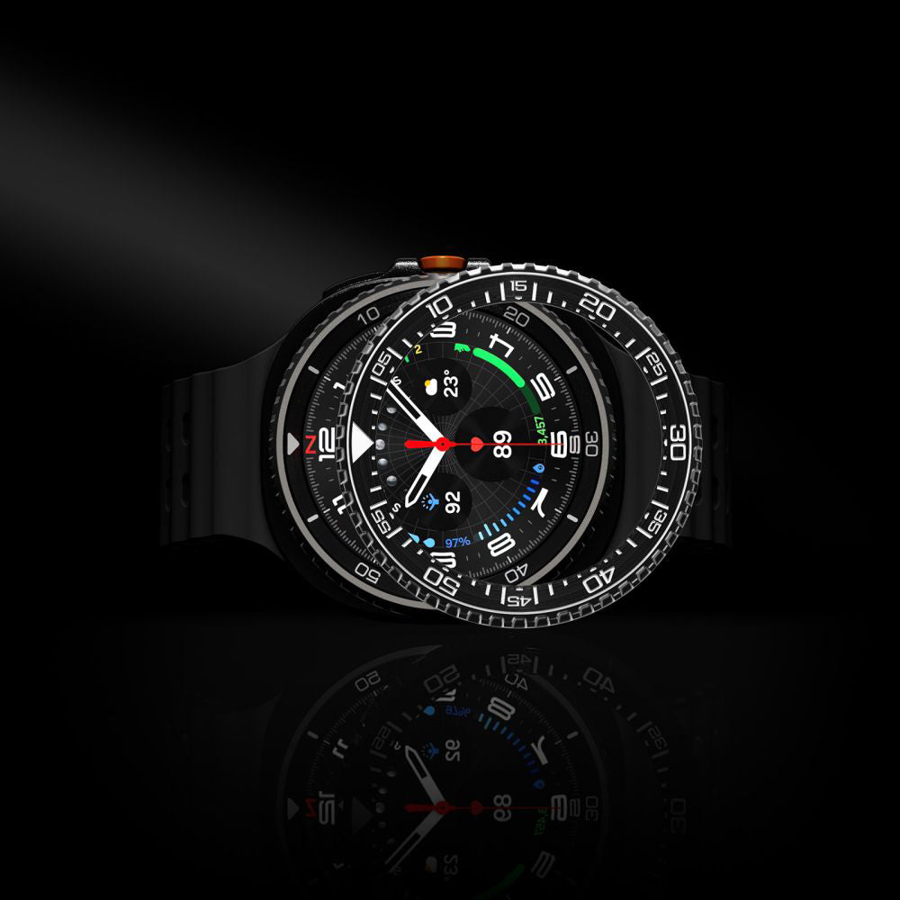 Spigen Tune Pro Diver Protection Frame for Samsung Galaxy Watch8 Classic, Black