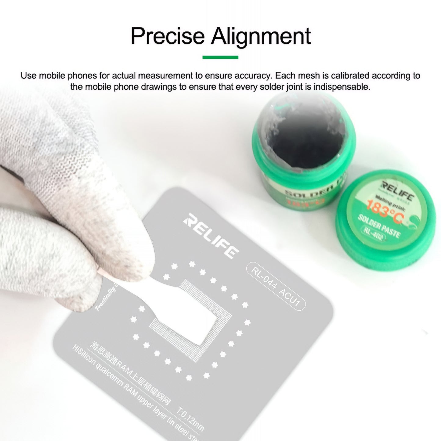 BGA Stencil Relife RL-044 for Android CPU