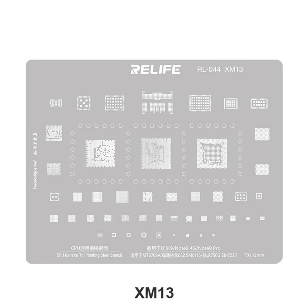 BGA Reballing Stencil RL-044 V2.0 for Xiaomi Series CPU