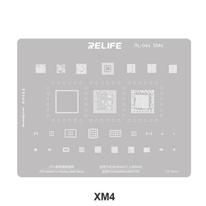 BGA Reballing Stencil RL-044 V2.0 for Xiaomi Series CPU