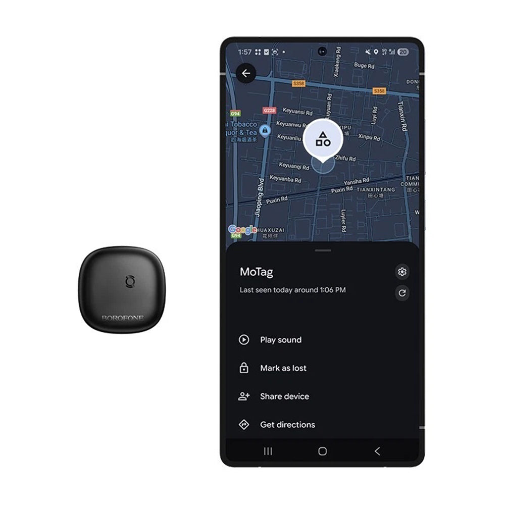 Borofone SmartTag BC105 for Android Series, Black