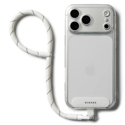 Ringke Link Flow P-Type Phone Lanyard, White