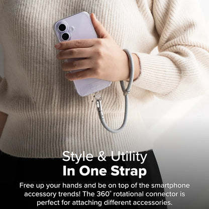 Ringke Link Flow P-Type Phone Lanyard, Black