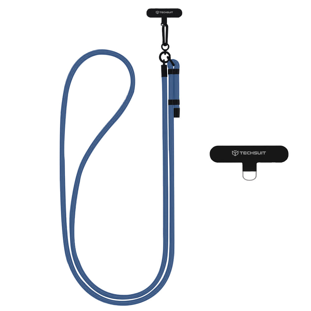 Techsuit RCS1-80 Phone Lanyard, Blue