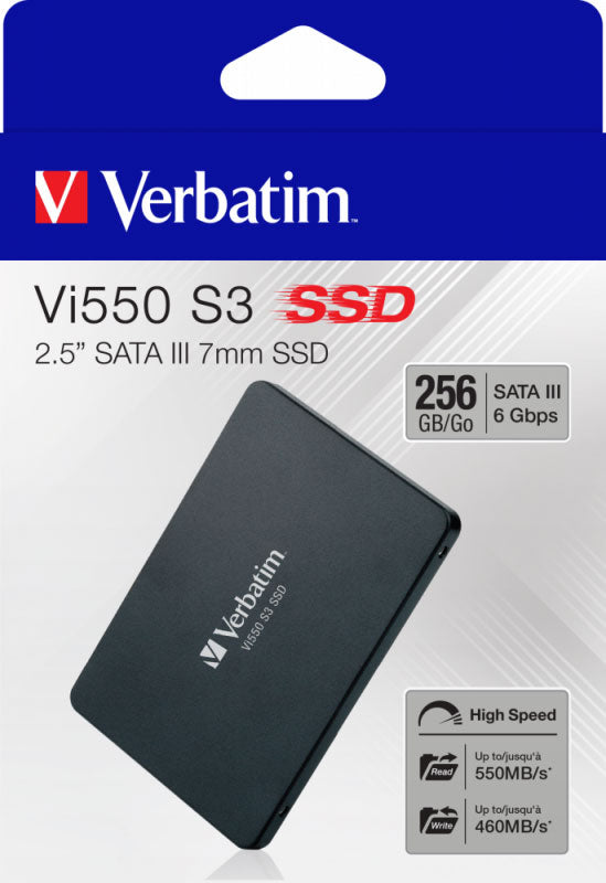 Solid State Drive (SSD) Verbatim VI550 S3, 256GB, 2.5inch, SATA III 49351