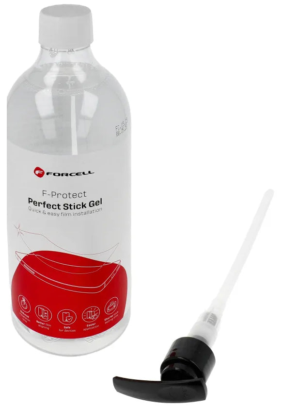 Forcell Perfect Stick Gel Solution for Applying Plastic / Silicon Protection Film, 1l