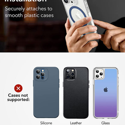 ESR HaloLock Metallic Sticker, Set of 2 Pieces, Blue