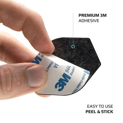 Fixed 3in1 Black Metal Sticker