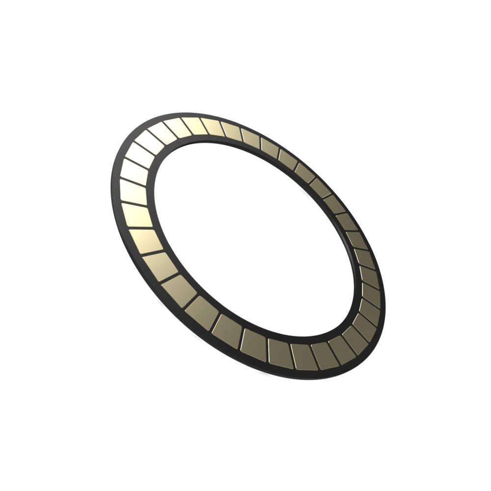 Fixed Metallic Sticker, Black