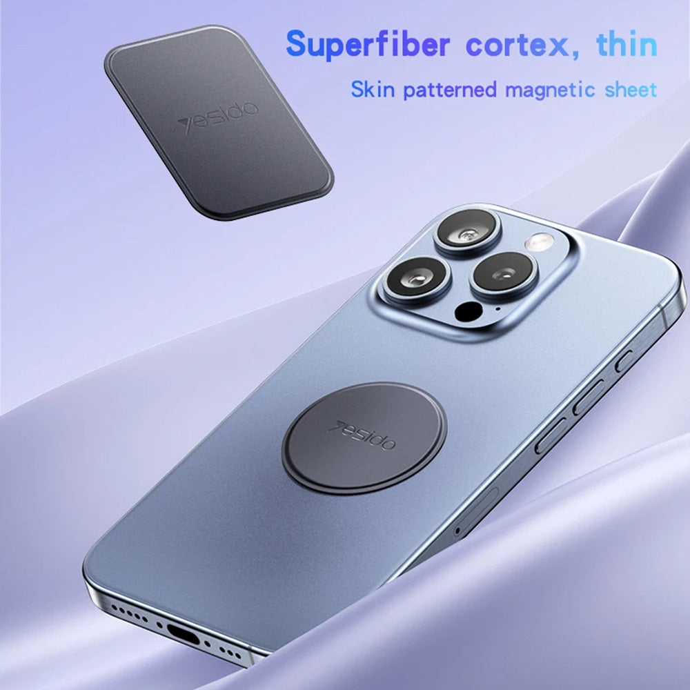 Yesido C207 2in1 Metallic Sticker, Black