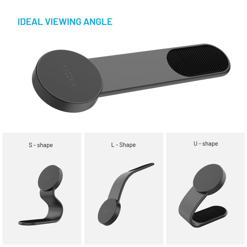 Magnetic Fixed Mag Floppy Car Holder, Universal, Black
