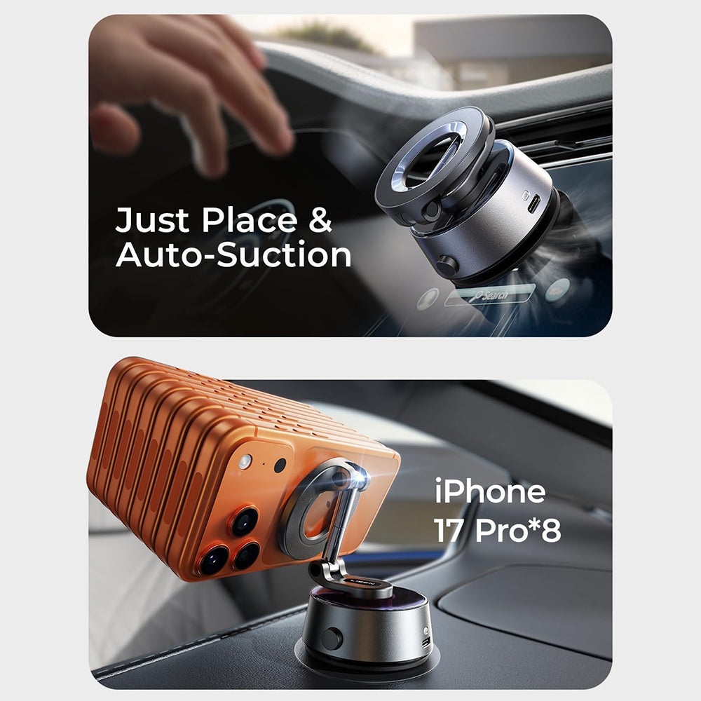 Lisen A690 Magnetic Car Holder, Universal, Grey