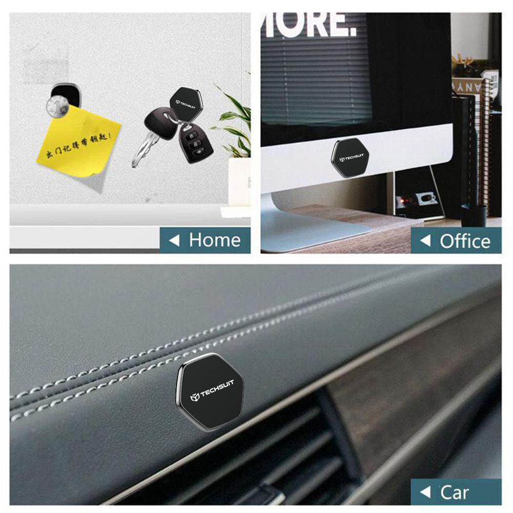 Techsuit HOLD210-C Magnetic Car Holder, Universal, Black