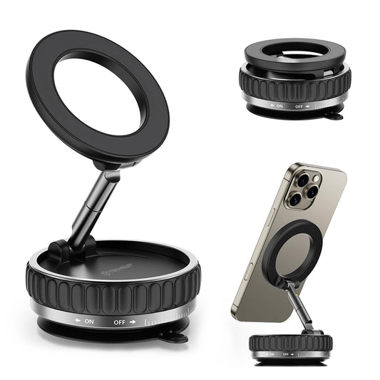 Techsuit S15 Universal Magnetic Car Holder, Black