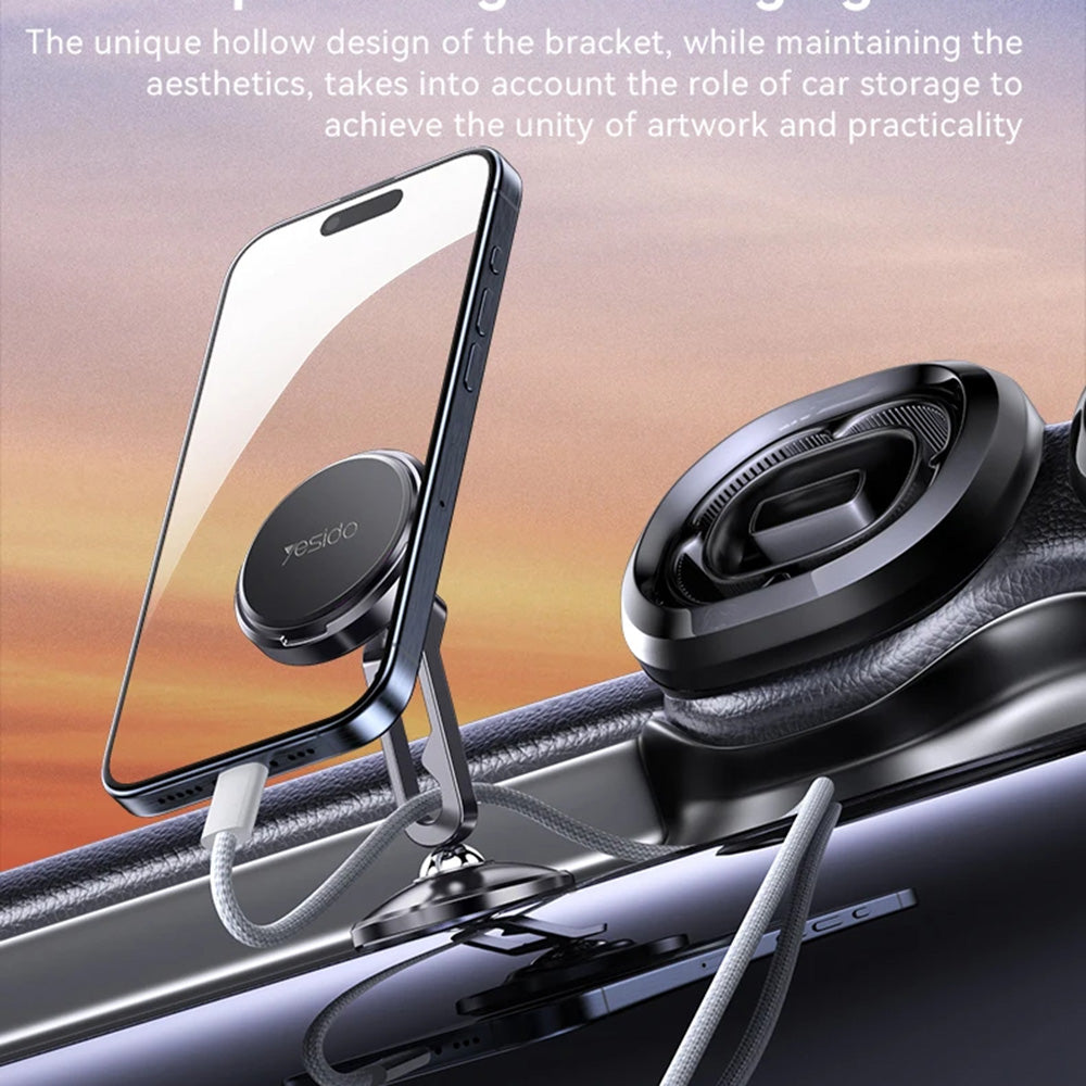 Yesido C210 Universal Magnetic Car Holder, Black