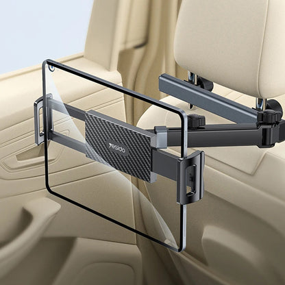 Yesido C294 Car Headrest Mount for Phone / Tablet, 4.7inch - 13inch, Black