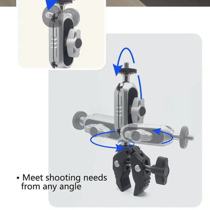 Techsuit JX-006 Sport Camera Bike Mount for GoPro, Black