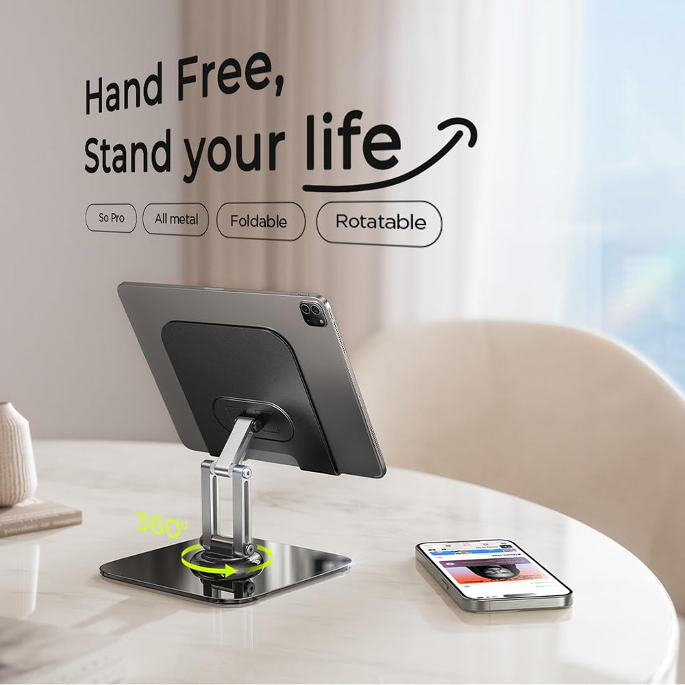 Lisen Q18 Desk Stand for Phone / Tablet, 4.7inch - 12.9inch, Black YL0423120002