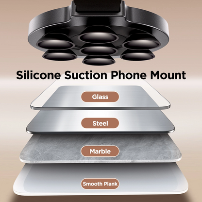 Joyroom JR-ZS393 Suction Cup Holder, Universal, Black
