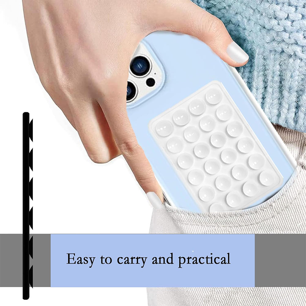 Techsuit SW-PAD Suction Cup Holder, White