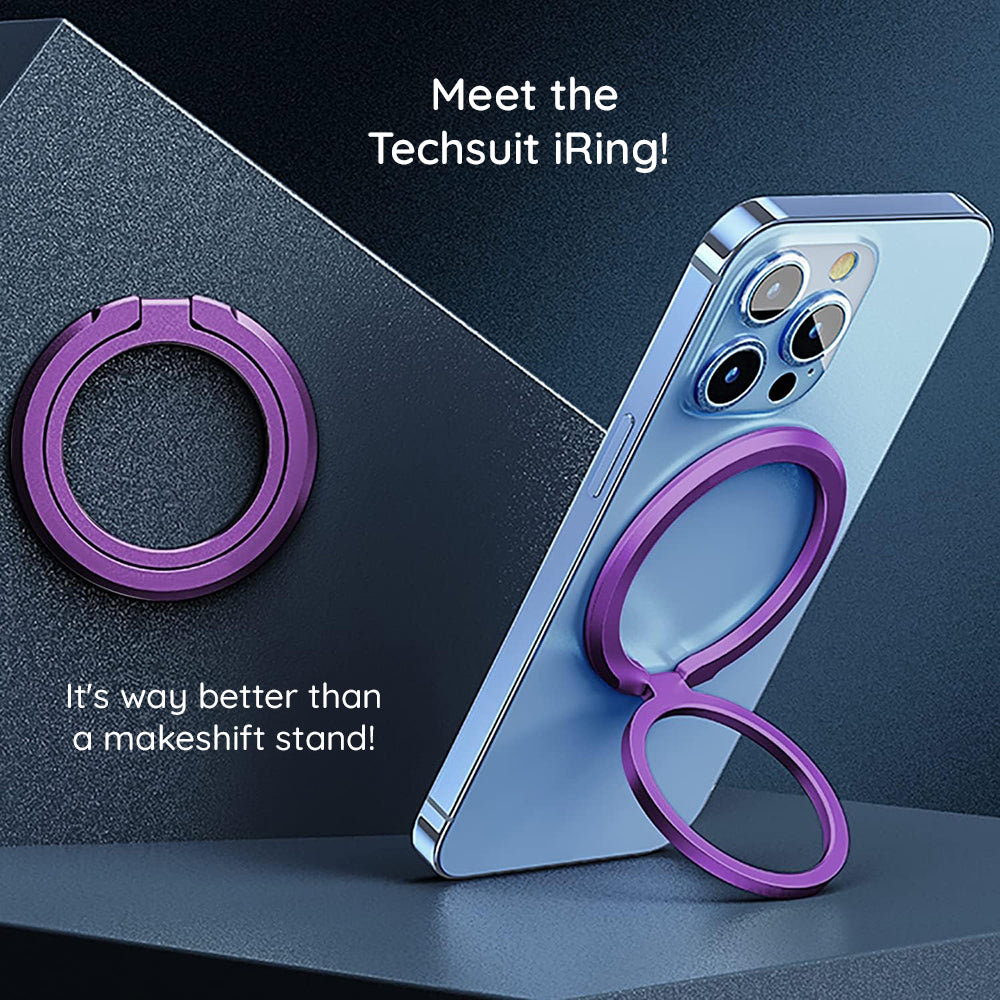 Techsuit MPR3 Ring Holder, Universal, Purple