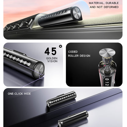 Yesido C202 Car Phone Number Holder, Black