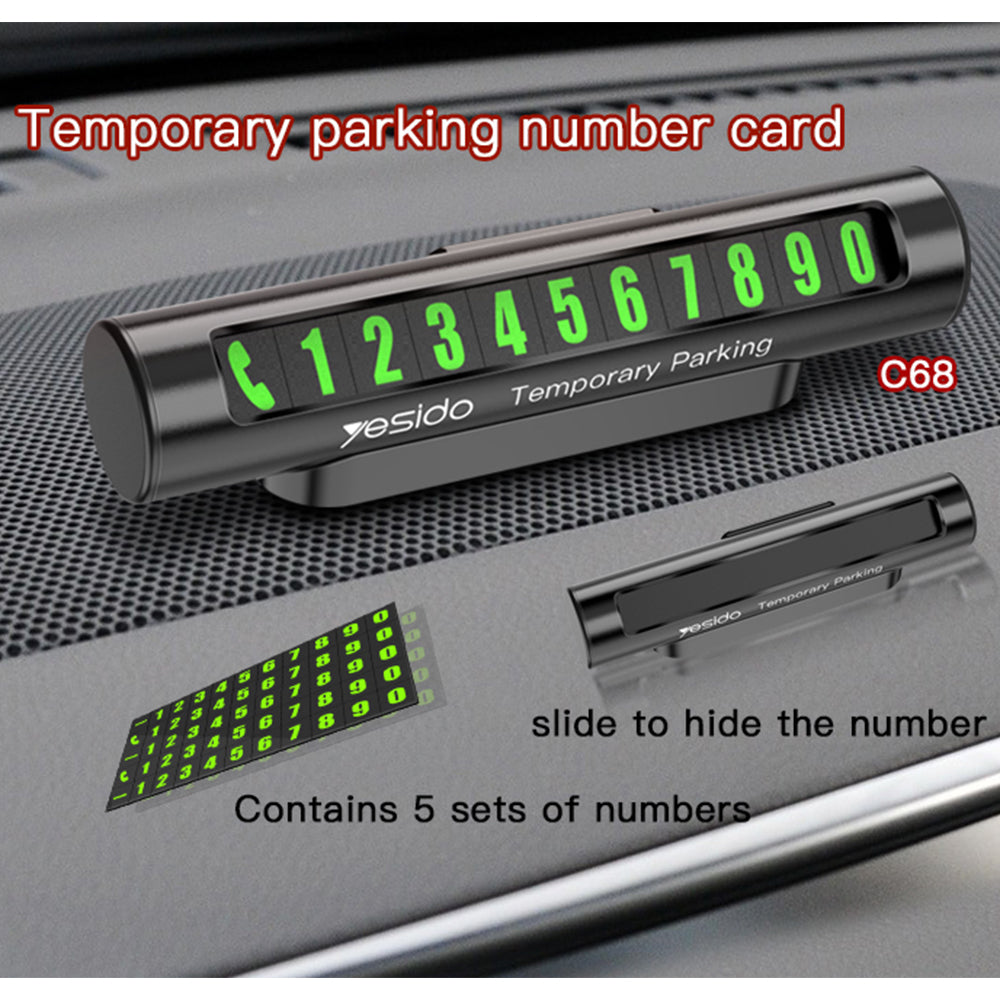 Yesido C68 Car Phone Number Holder