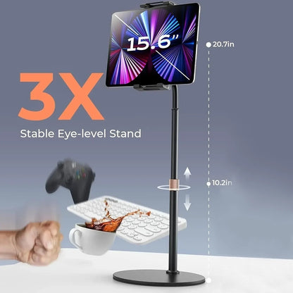 Lisen Desk Stand for Phone / Tablet, 4.7inch - 12.9inch, Black YL0420050002