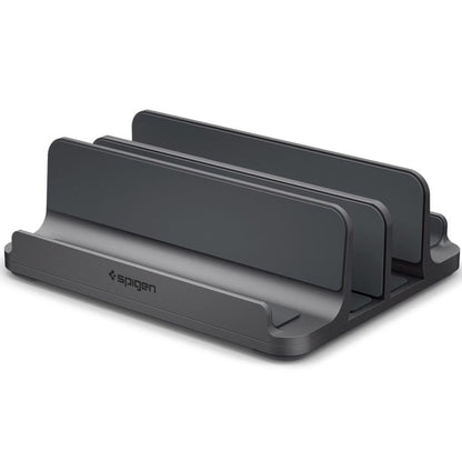 Spigen LD208S4 Two Vertical Stand for Laptop with thickness 14mm - 27mm, Grey AMP10640