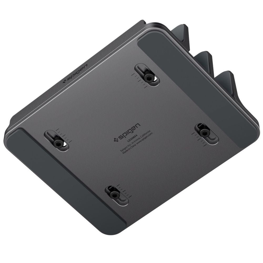 Spigen LD208S4 Two Vertical Stand for Laptop with thickness 14mm - 27mm, Grey AMP10640