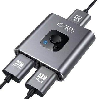 HDMI Video Switch Tech-Protect HB07, Gray