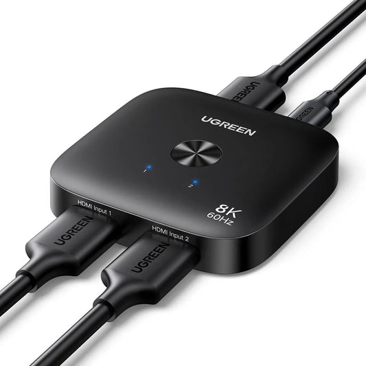 UGREEN 65877 HDMI Video Switch, Black