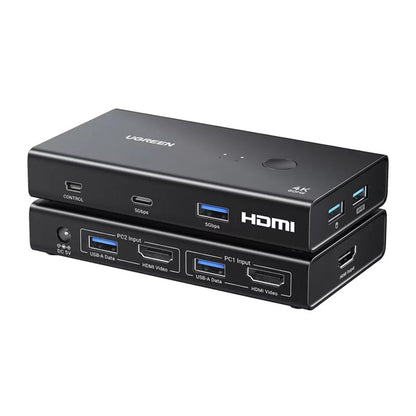 UGREEN AK502 HDMI Video Switch (45452), Black