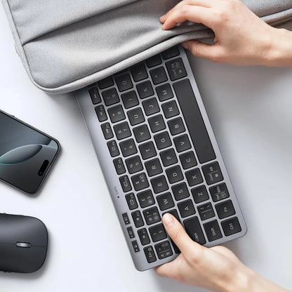 UGREEN 75049 Wireless Keyboard, BT / Wi-Fi, Black