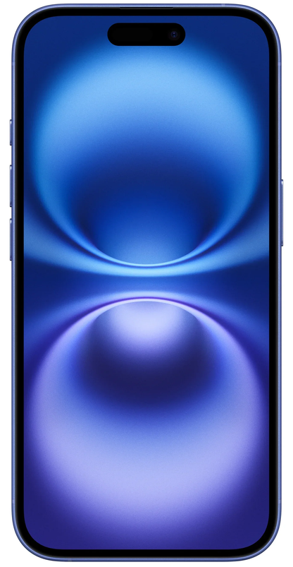 Apple iPhone 16 Mobile Phone, 128GB, Ultramarine India Spec MYECHN/A