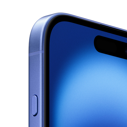 Apple iPhone 16 Mobile Phone, 128GB, Ultramarine India Spec MYECHN/A