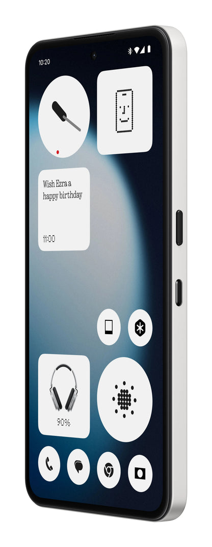 Nothing Phone (3a) Lite Mobile Phone, 128GB, 8GB, White A10400248