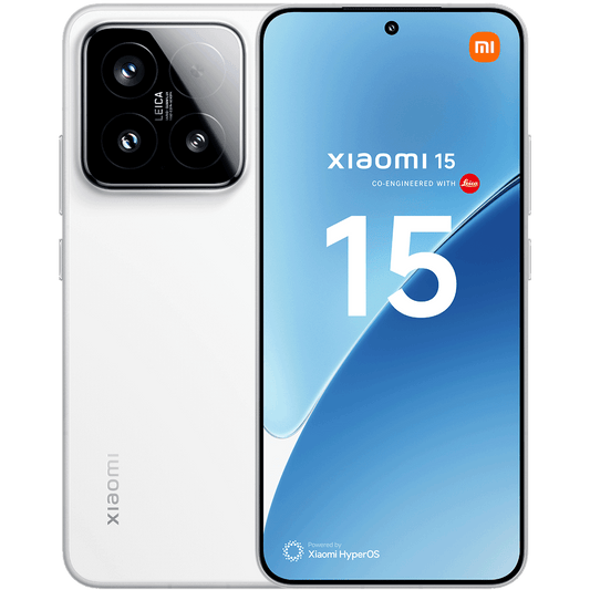 Xiaomi 15 5G Dual SIM Mobile Phone, 512GB, 12GB, White MZB0IU5EU