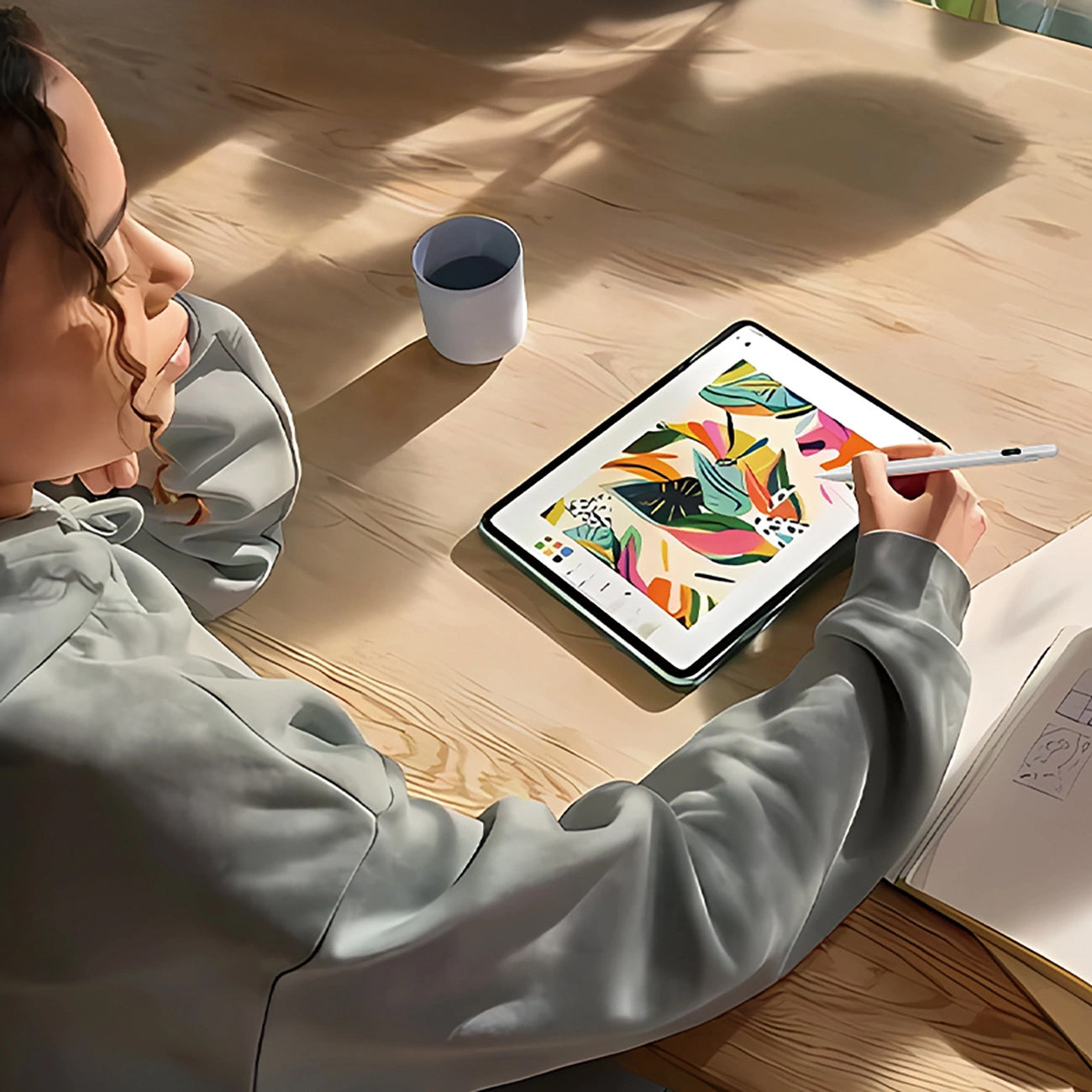 Touch Pen WZK W2268YAS for Apple iPad, Active Version, White