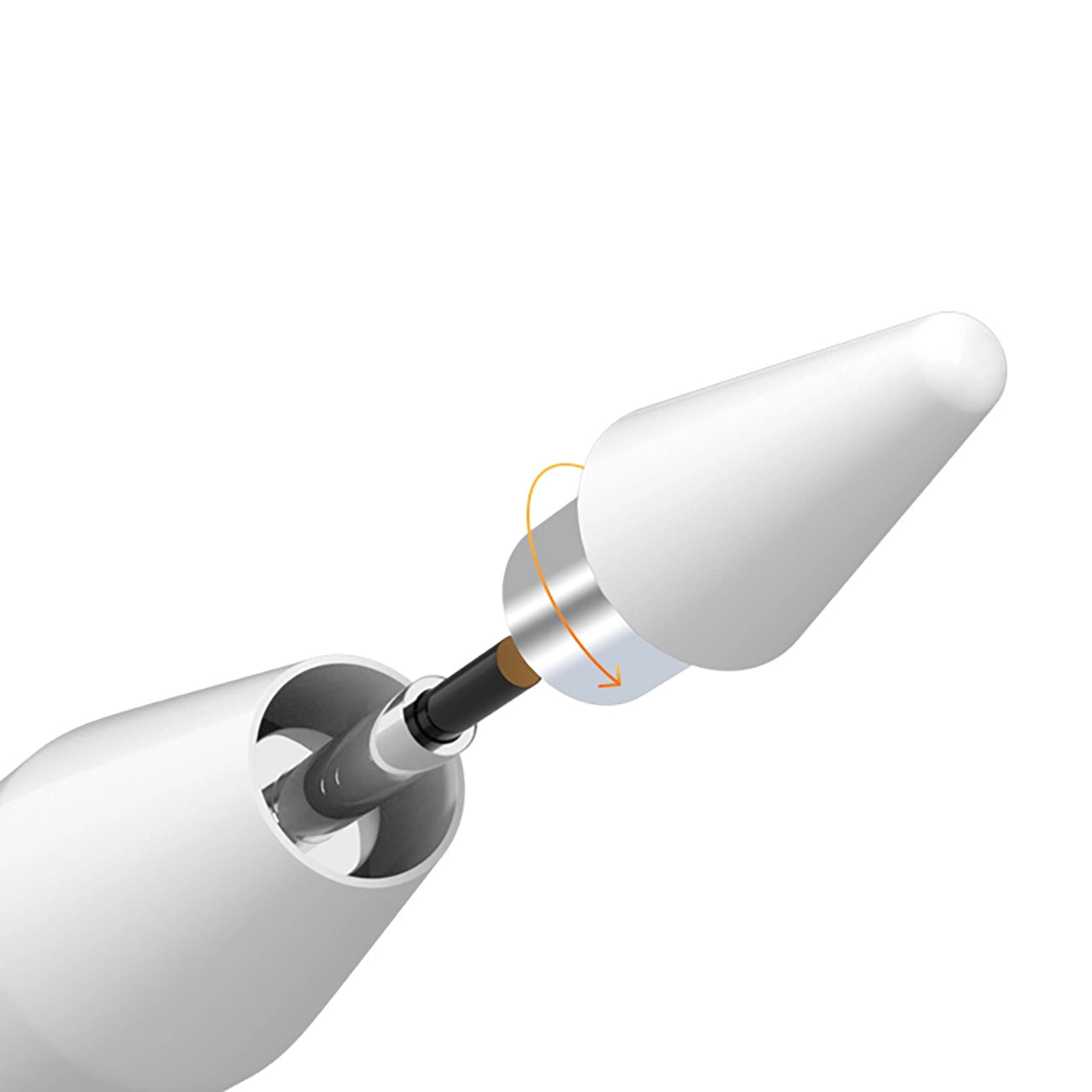 Touch Pen WZK W2268YAS for Apple iPad, Active Version, White