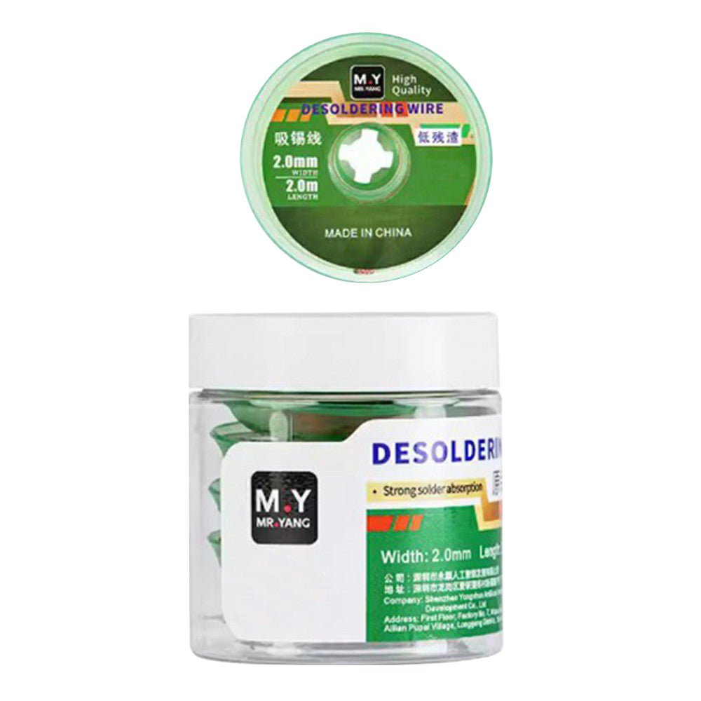 Tresa M.Y, 2mm, 2m, Set of 5 pieces
